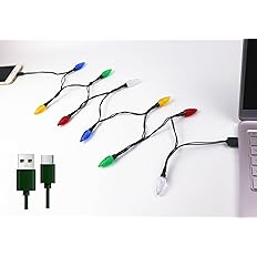 christmas lights usb phone charger cable