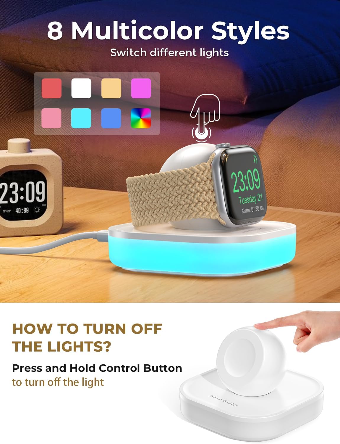 baseus magnetic power bank 10,000mah (white)